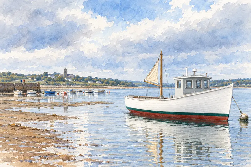 Harbour Watercolour